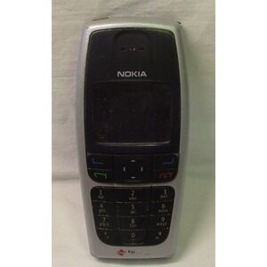 Nokia 6016i - Silver and Gray ( Sprint ) Rare Cellular Candybar Phone